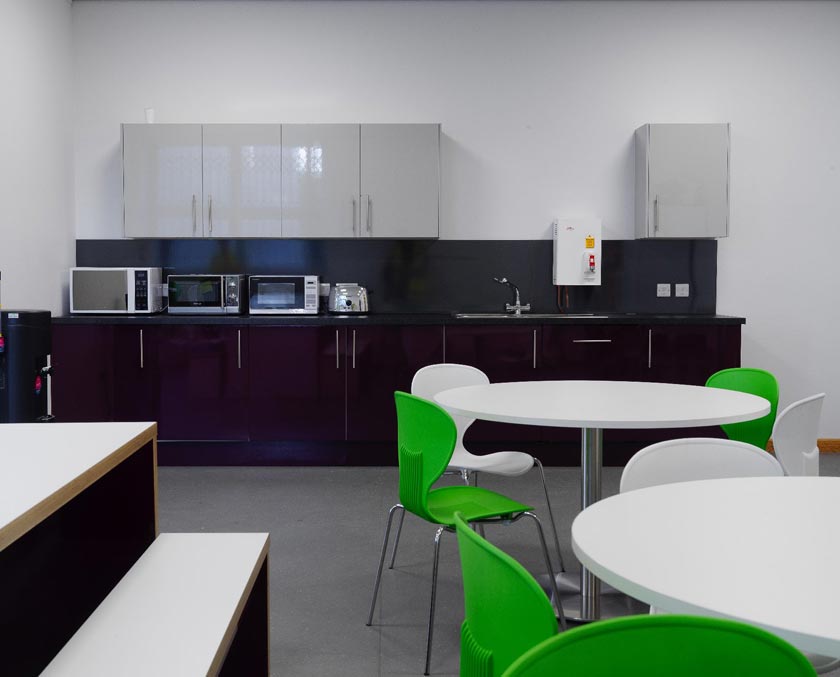 CEVA logistics canteen area.