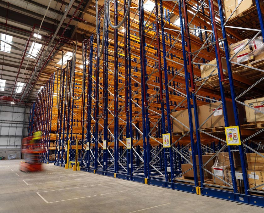 CEVA logistics redesigned warehouse.