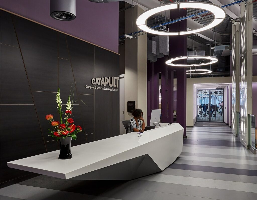Fintech company CSA Catapult's office fitted by Rhino Interiors