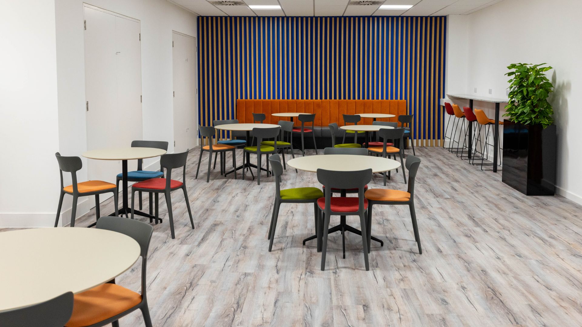 Bruker Ltd refreshment area.